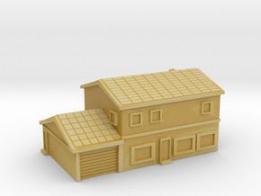 House 4 - 2 levels and garage in Tan Fine Detail Plastic