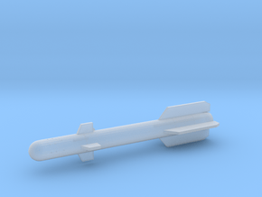 1:12 Miniature Britain Brimstone Missile in Clear Ultra Fine Detail Plastic