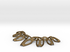 SharpSpikes Necklace in Natural Bronze