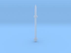 1:12 Miniature Astra Mk II Missile in Clear Ultra Fine Detail Plastic