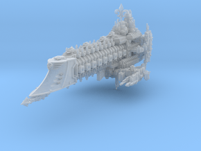 Ascendant Battleship in Clear Ultra Fine Detail Plastic