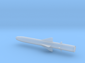 1:48 Miniature Soviet P800 Yakhont Missile in Clear Ultra Fine Detail Plastic