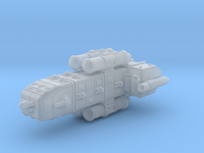 Colonial Light Cruiser in Clear Ultra Fine Detail Plastic