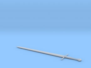 1:12 Miniature Isildur Sword - LOTR in Clear Ultra Fine Detail Plastic