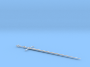 1:6 Miniature Aragorn - Strider Sword - LOTR in Clear Ultra Fine Detail Plastic