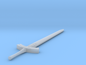 1:6 Miniature Excalibur Sword - Fate Zero in Clear Ultra Fine Detail Plastic
