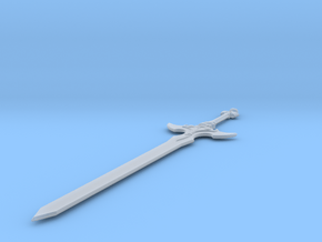 1:6 Miniature Kirito Excalibur Sword - SAO in Clear Ultra Fine Detail Plastic
