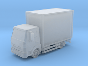 Truck 01. HO Scale (1:87) in Clear Ultra Fine Detail Plastic