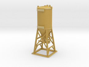 Cement Mixer 01.HO Scale (1:87) in Tan Fine Detail Plastic