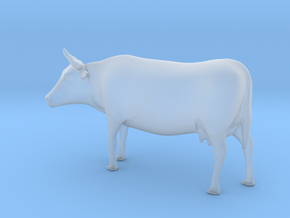 Cow 01 .Scale HO (1:87) in Clear Ultra Fine Detail Plastic