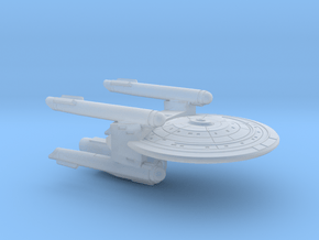 Reimagined ship in Clear Ultra Fine Detail Plastic