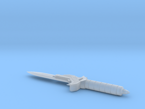 Miniature Wolfenstein Dagger in Clear Ultra Fine Detail Plastic