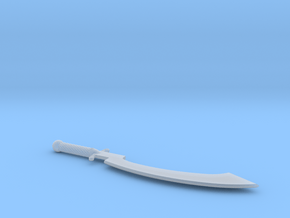 1:6 Miniature Sword of Anubis in Clear Ultra Fine Detail Plastic