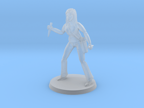 Lara the Slayer 2 in Clear Ultra Fine Detail Plastic