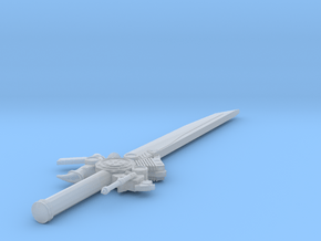1:6 Miniature Final Fantasy Engine Blade - Modify  in Clear Ultra Fine Detail Plastic