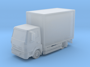 Truck 01. Z Scale (1:220) in Clear Ultra Fine Detail Plastic
