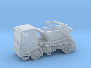 Truck & Container 01. N Scale (1:160) in Clear Ultra Fine Detail Plastic