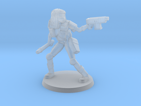 Colonial Marshal in Clear Ultra Fine Detail Plastic
