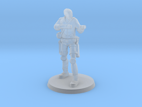 37 mm 'Bones' without Rifle in Clear Ultra Fine Detail Plastic
