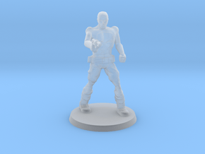 Deathboy Raider 1 in Clear Ultra Fine Detail Plastic
