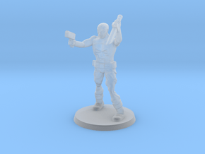Deathboy Raider 3 in Clear Ultra Fine Detail Plastic