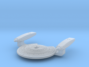 Scout Star Ship in Clear Ultra Fine Detail Plastic