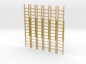 Ladder 02. O Scale (1:43) in Tan Fine Detail Plastic