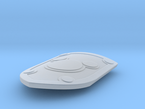 Miniature Dream Shield - 5 cm in Clear Ultra Fine Detail Plastic
