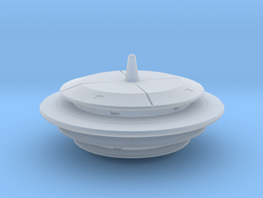Saucer Series 3 in Clear Ultra Fine Detail Plastic