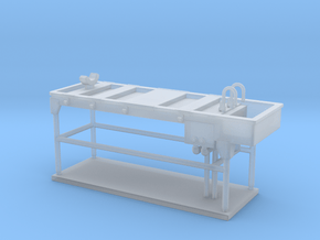 Autopsy Table 01. O scale (1:48) in Clear Ultra Fine Detail Plastic
