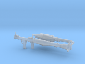 1/12th RPG launcher in Clear Ultra Fine Detail Plastic
