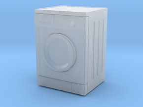 Washing Machine 01.  1:24 Scale in Clear Ultra Fine Detail Plastic