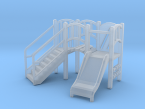 Playground Equipment 01. 1:48 Scale  in Clear Ultra Fine Detail Plastic