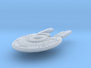 Colonial Corvette Carrier (No Turrets) in Clear Ultra Fine Detail Plastic