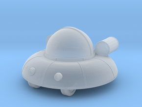 UFO (small version) in Clear Ultra Fine Detail Plastic