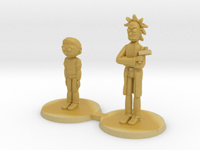 Mick and Rory Free Download in Tan Fine Detail Plastic