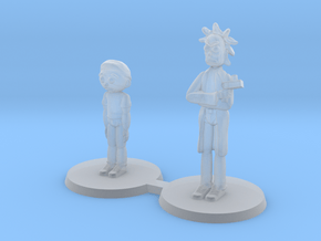 Mick and Rory Free Download in Clear Ultra Fine Detail Plastic