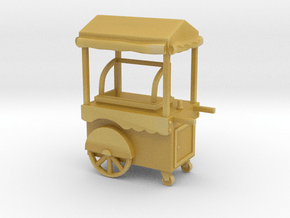 Food Cart 01. O scale (1:43) in Tan Fine Detail Plastic