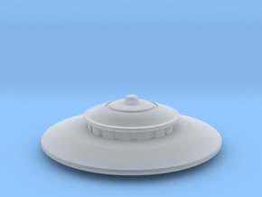 Saucer series 2012 in Clear Ultra Fine Detail Plastic