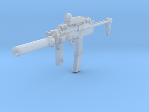 1/12th MP7 tactical 2 in Clear Ultra Fine Detail Plastic