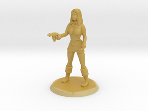 Space Officer in Tan Fine Detail Plastic