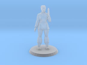 Space Officer 2 in Clear Ultra Fine Detail Plastic