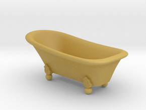 Classic bathtube 01. 1:24 Scale  in Tan Fine Detail Plastic