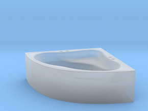 Jacuzzi_Corner_Ver01_1-24_Rev01.0 in Clear Ultra Fine Detail Plastic
