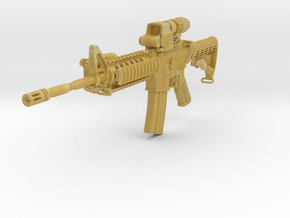 1/10th 4A1 Tactical 2 stock retracted in Tan Fine Detail Plastic