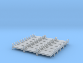 Bed 01. HO Scale (1:87) in Clear Ultra Fine Detail Plastic
