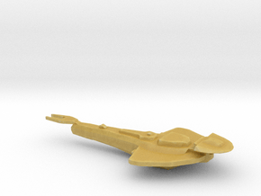 Cardassian Warship in Tan Fine Detail Plastic