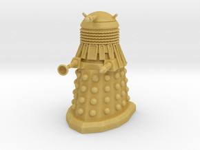 Dalek in Tan Fine Detail Plastic