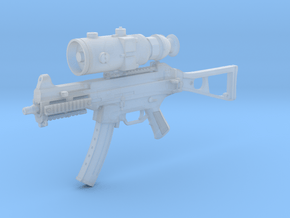 1/12th UMP9tact1 in Clear Ultra Fine Detail Plastic