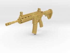 1/12th HK416Dgun in Tan Fine Detail Plastic